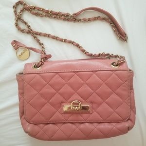 DKNY Pink Leather Purse
